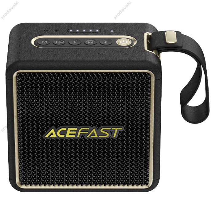 Портативна колонка Bluetooth ACEFAST K3 Nano portable wireless speaker BT5.4 USB/TF/AUX TWS 46W Black
